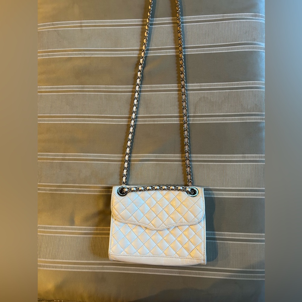 Rebecca Minkoff Small White Leather Handbag